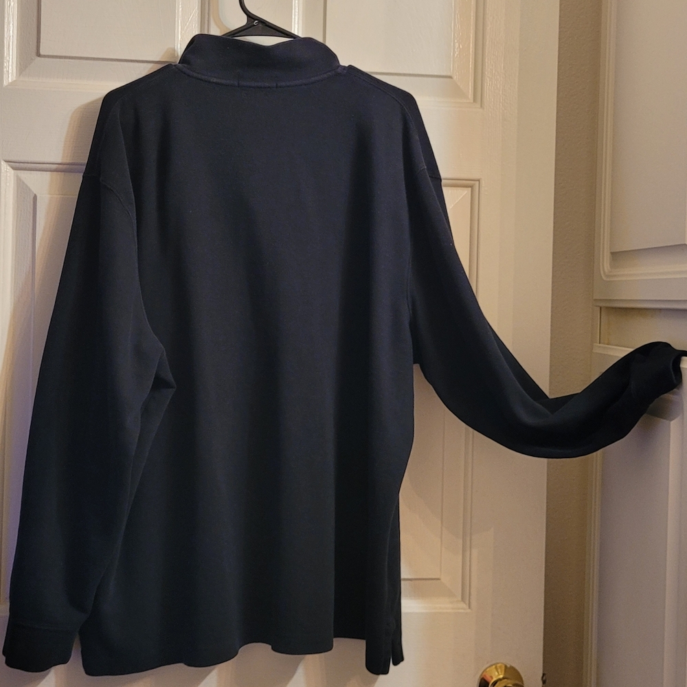 Polo Ralph Lauren Estate Rib Half-Zip Pullover Black - Picture 4 of 6